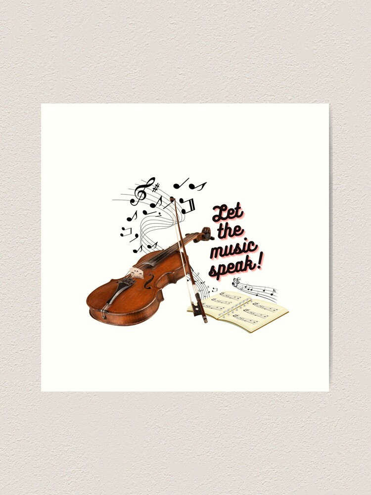 Let the music speak! - violin