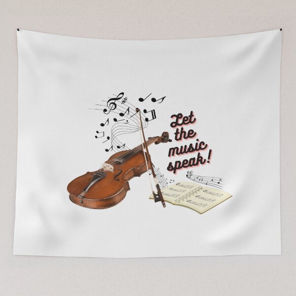 Item preview, Let the music speak! - violin designed and sold by RinaGArt.