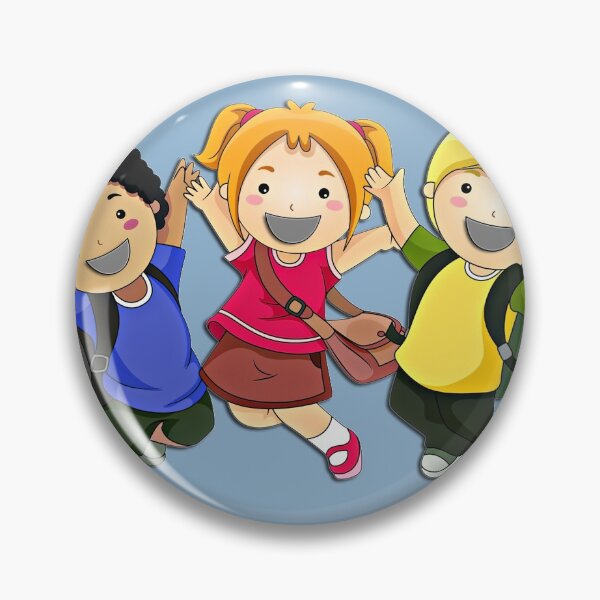 Item preview, Happy Children Joyfully Run For The First Time To The First Class designed and sold by Phantasmal-2-do.