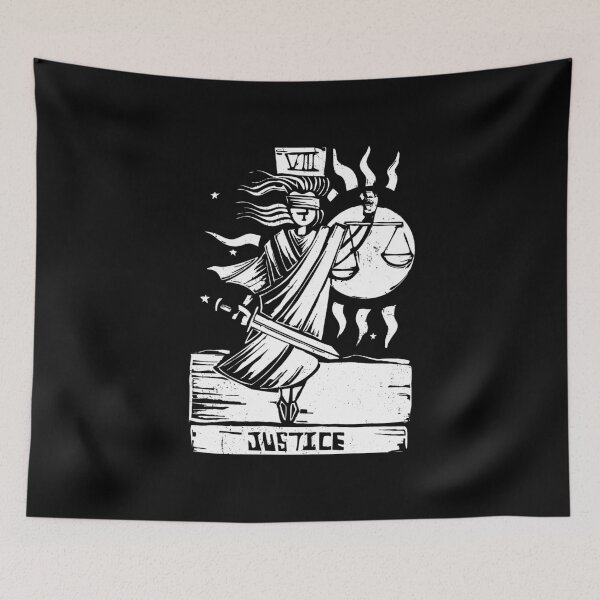 Item preview, Justice - Tarot Cards - Major Arcana designed and sold by graphixzone101.