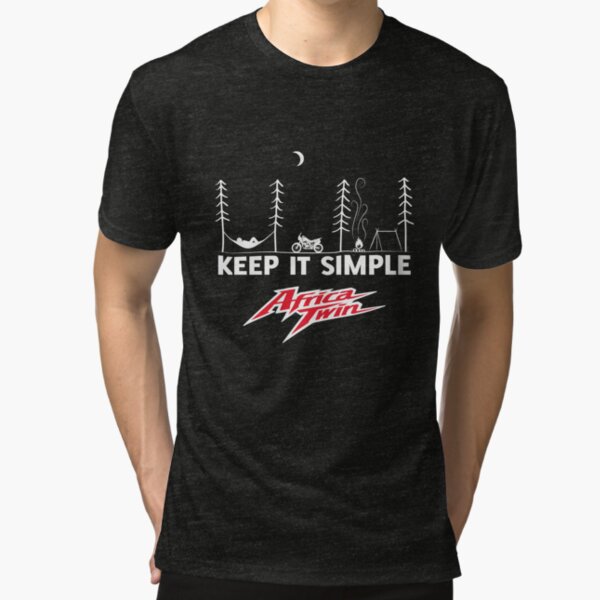Africa Twin KISS Tri-blend T-Shirt