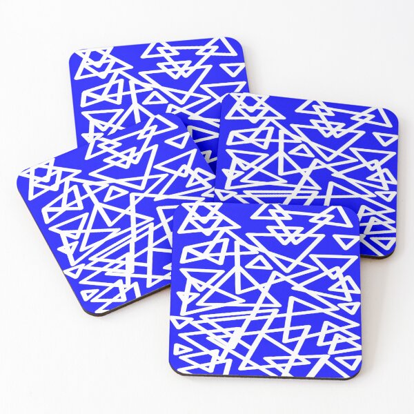Item preview, Triangle Geometry Pattern designed and sold by ZubiyaArt.