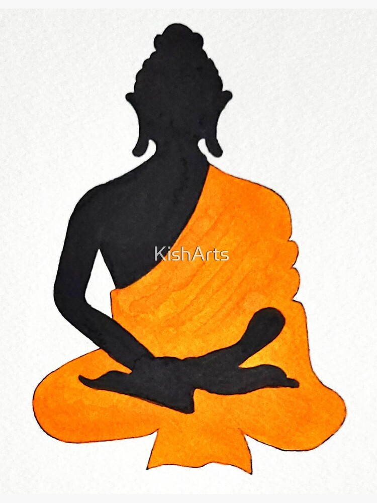 "Zen " Sticker by KishArts Redbubble