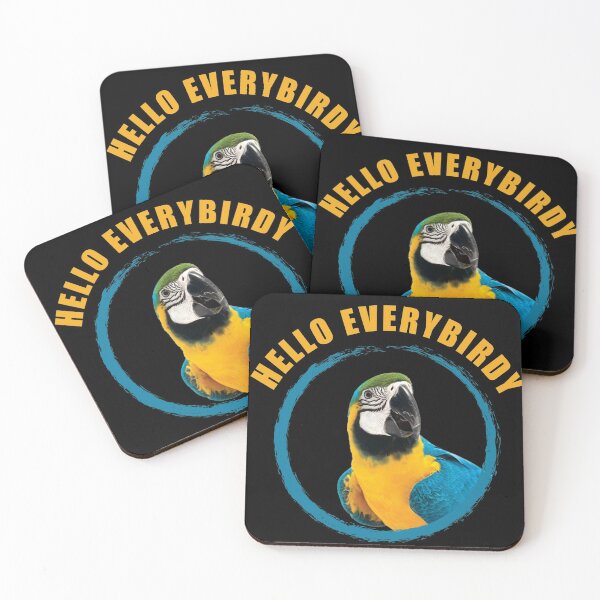 Item preview, Makaw Parrot Hello Everybirdy designed and sold by Designforoz.