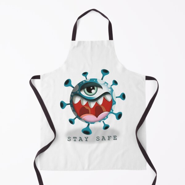 Item preview, Corona design with the inscription Stay Safe designed and sold by xenuschka.