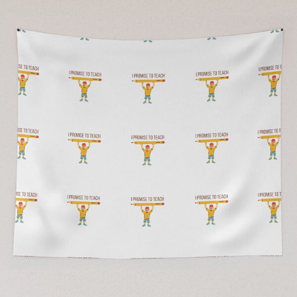 Item preview, I promise to teach  designed and sold by Thepoeticwine.
