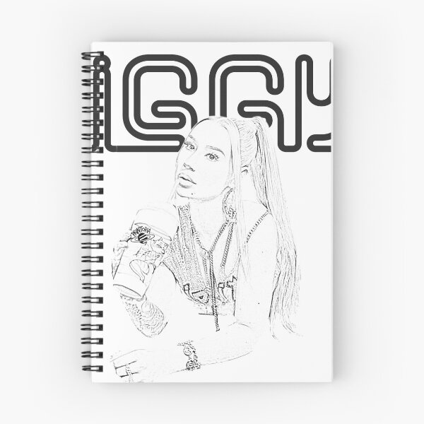Item preview, I.G.G.Y Iggy Azalea The End of an Era Monochrome Print designed and sold by Printopia-.