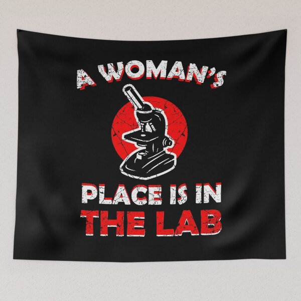 Item preview, Women belong in the laboratory designed and sold by Mila1946.