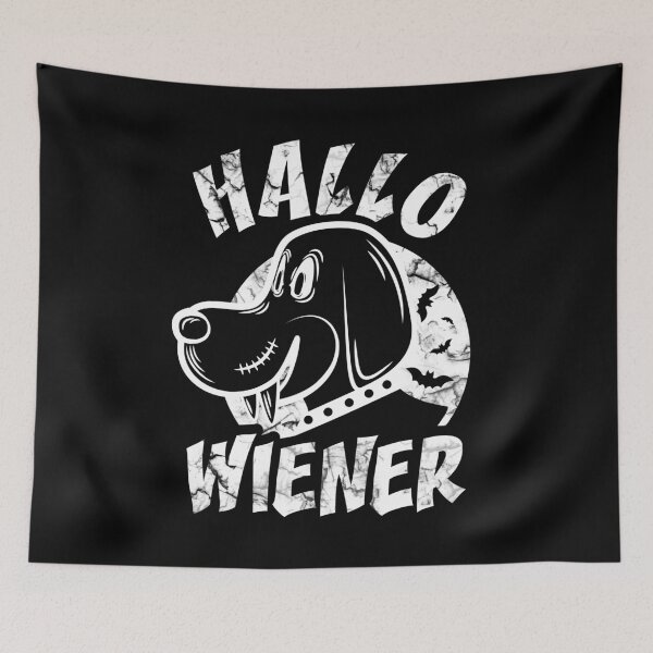Item preview, Hallo-wiener (white) designed and sold by DKdesigns27.