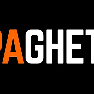 Artwork thumbnail, Spaghetti Colorful text by VrajStudio