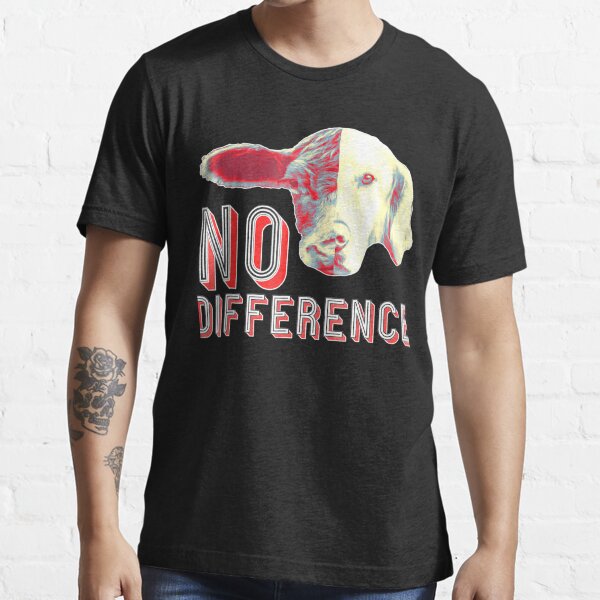 Cows And Dog Vegan Idea Essential T-Shirt