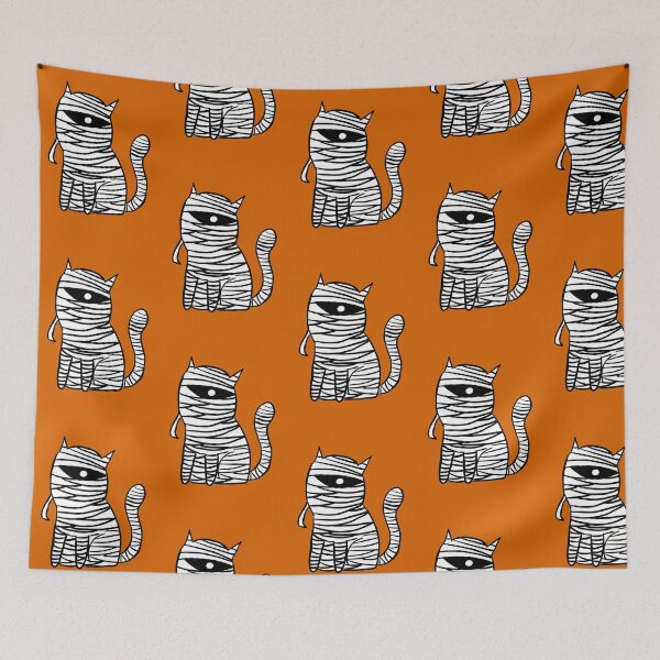 Item preview, Halloween cat mummy best and new Halloween design. designed and sold by Tanuja  Sharma.