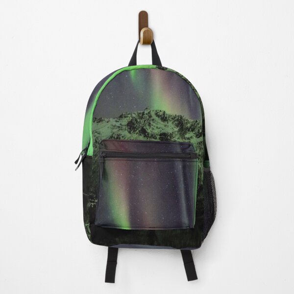 Item preview, Snow Covered Mountain, Stars and Northern Lights designed and sold by Happiness Creators.