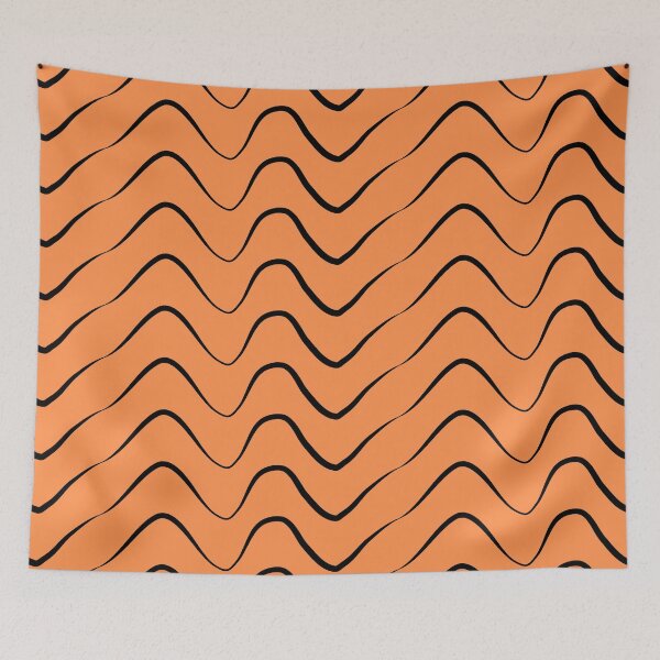 Item preview, Halloween waves pattern designed and sold by cutecrazytshirt.