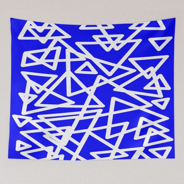 Item preview, Triangle Geometry Pattern designed and sold by ZubiyaArt.