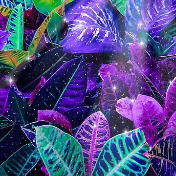 Artwork thumbnail, Colorful Plants by Elysian Vision