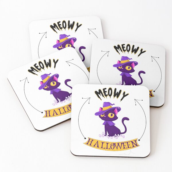 Item preview, Meowy Halloween Funny Cat Design - Illustration designed and sold by Petsyy.