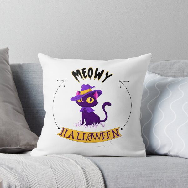 Item preview, Meowy Halloween Funny Cat Design - Illustration designed and sold by Petsyy.