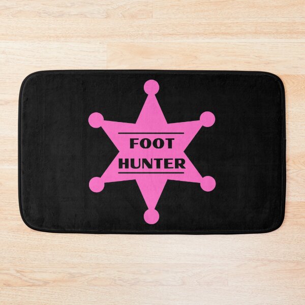 Item preview, Foot Hunter Pink Badge - Feet Fetish designed and sold by CaitU.