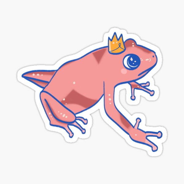 Frog Prince Sticker