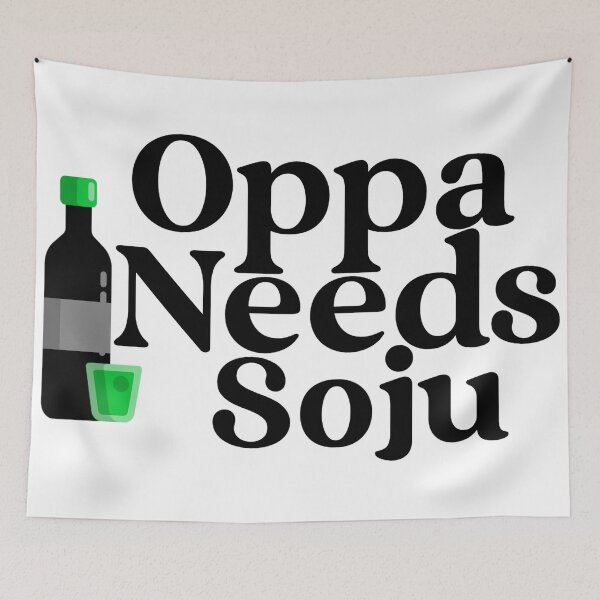 Aperçu de l'œuvre Oppa a besoin de soju créée et vendue par Edenjodie.