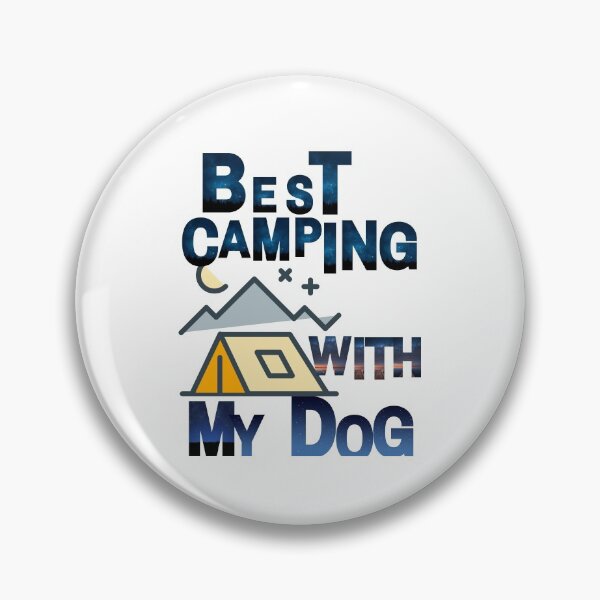 Item preview, BEST CAMPING WITH MY DOG designed and sold by Adnandar.