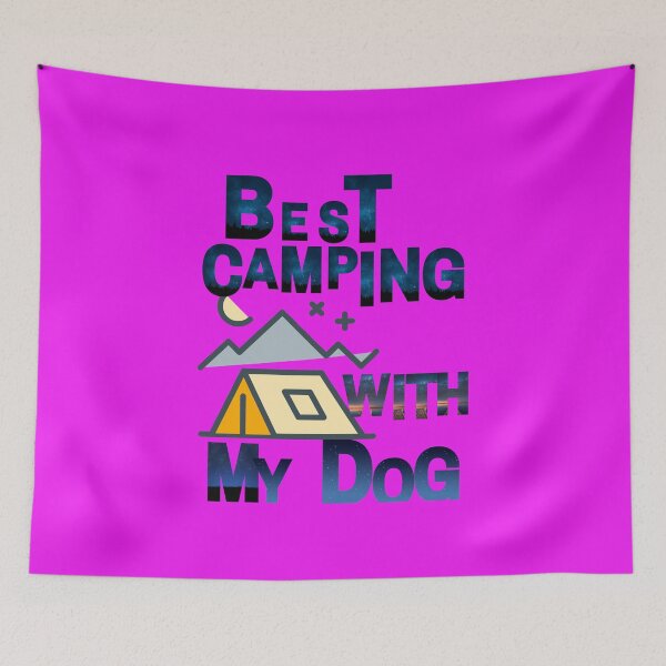 Item preview, MEJOR CAMPING CON MI PERRO designed and sold by Adnandar.