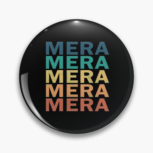 Item preview, Mera Name T Shirt - Mera Vintage Retro Mera Name Gift Item Tee designed and sold by choonhoven.