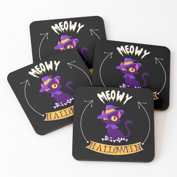 Item preview, Meowy Halloween Funny Cat Design - Illustration designed and sold by Petsyy.