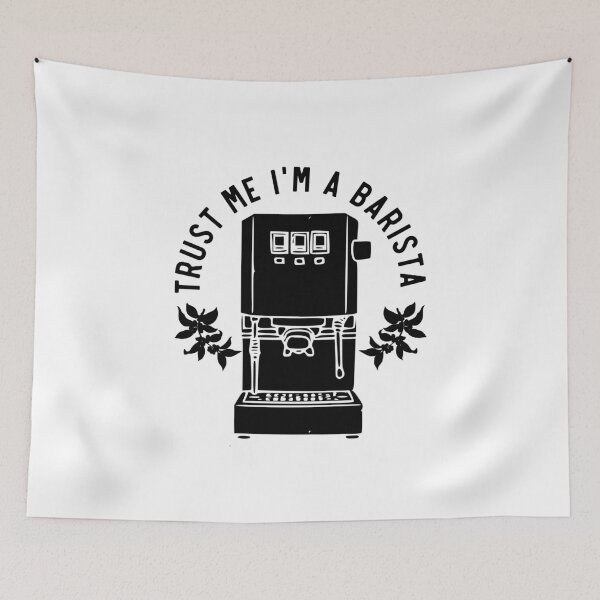 Item preview, Trust Me Im A Barista, Proud Barista, Black designed and sold by anghelapparel.
