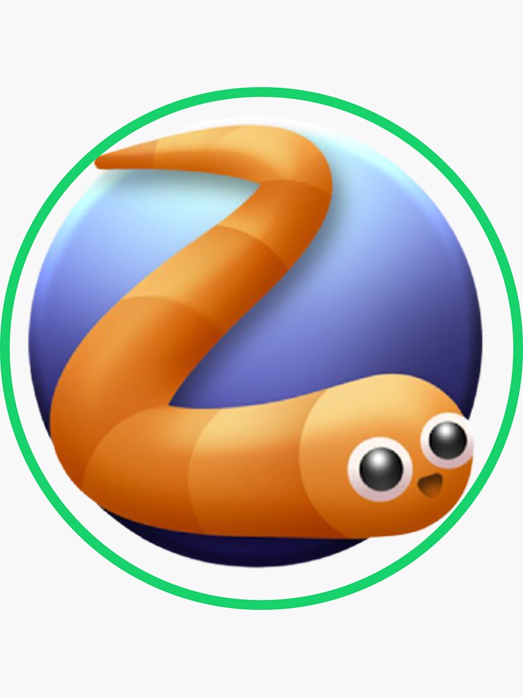 Slither Io Stickers for Sale