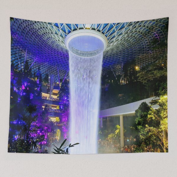 Item preview, Singapore Jewel Changi Airport Indoor Waterfall designed and sold by Happiness Creators.
