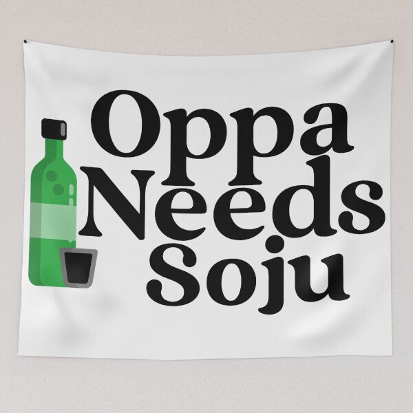 Aperçu de l'œuvre Oppa a besoin de soju créée et vendue par Edenjodie.