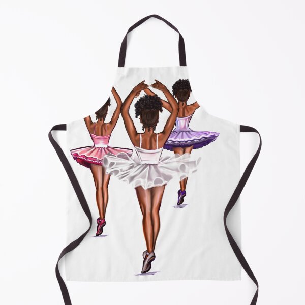 Item preview, African American ballerina - brown skin ballerinas dancing ballet designed and sold by Artonmytee.