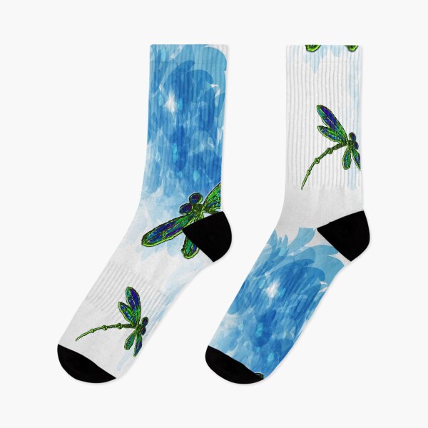 Item preview, Green Dragonfly Waterfall designed and sold by lyndseyart.