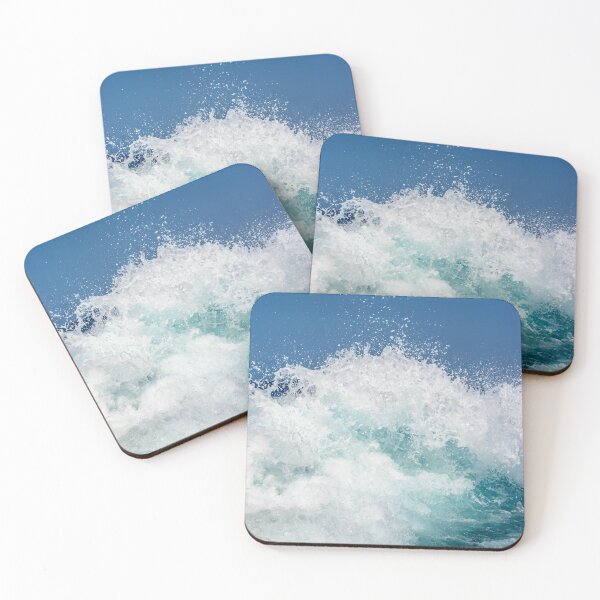 Item preview, Turquoise Blue Ocean Shore Waves designed and sold by sbrstore.