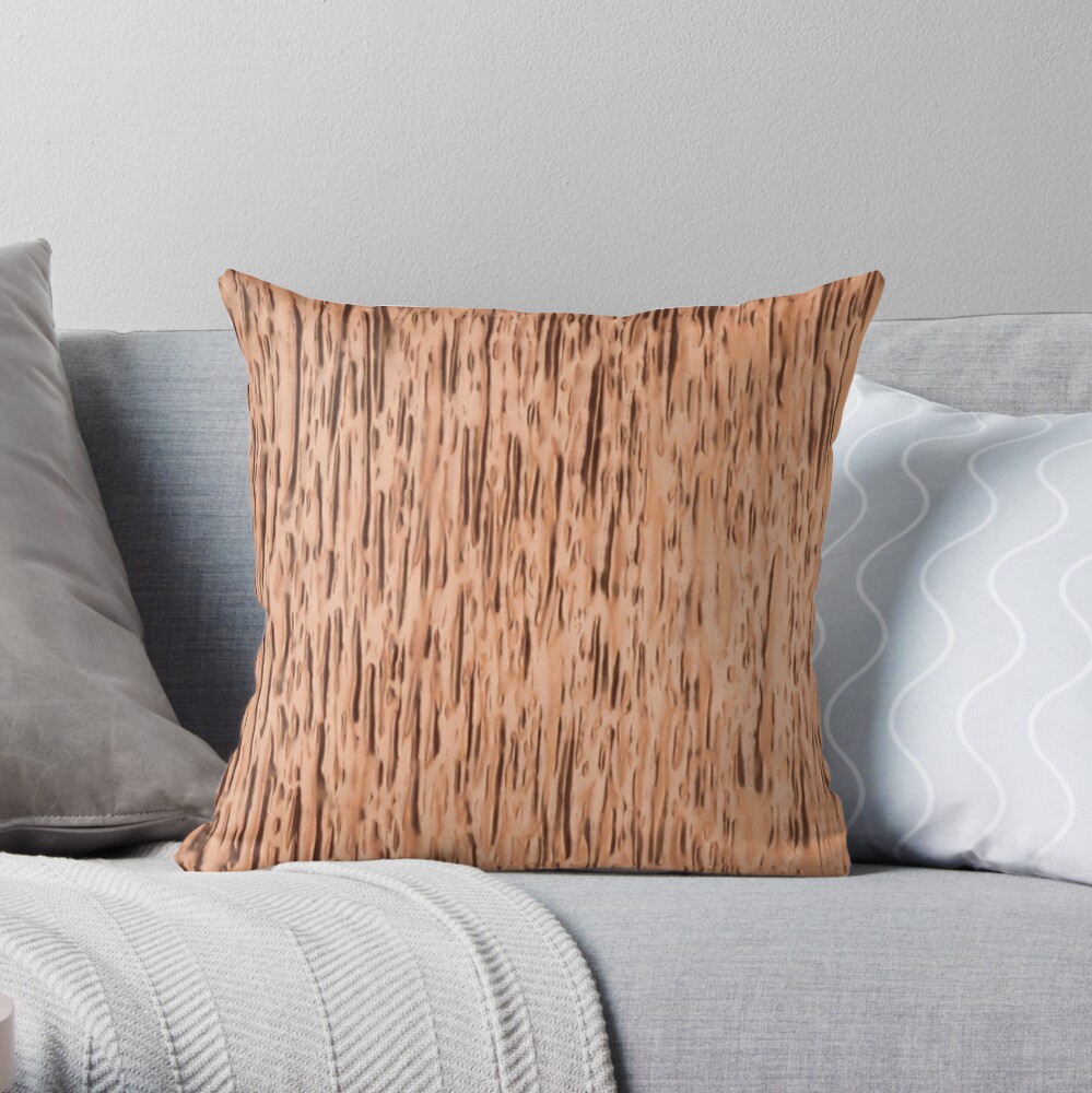 rust throw pillow