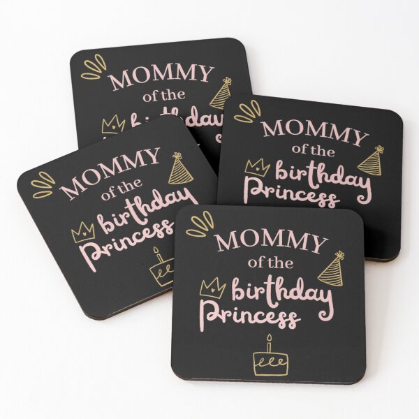 Item preview, Mommy of the birthday princess designed and sold by Thepoeticwine.