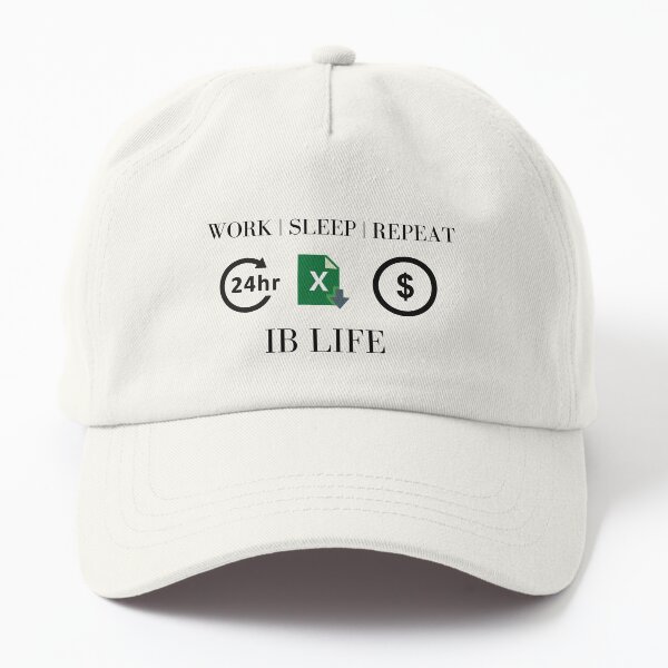 Investment Banking Life Dad Hat