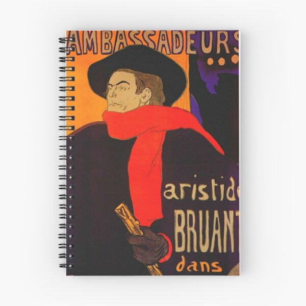 Item preview, Henri de Toulouse-Lautrec - Ambassadeurs Aristide Bruant  designed and sold by Vivanne-art.