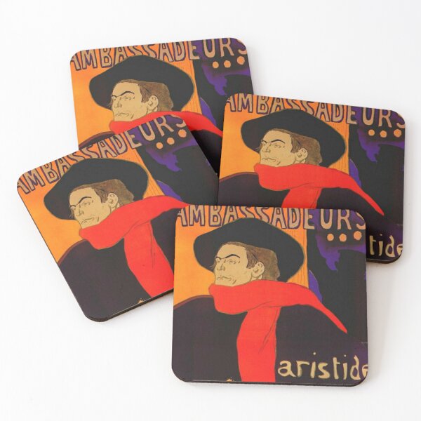 Item preview, Henri de Toulouse-Lautrec - Ambassadeurs Aristide Bruant  designed and sold by Vivanne-art.