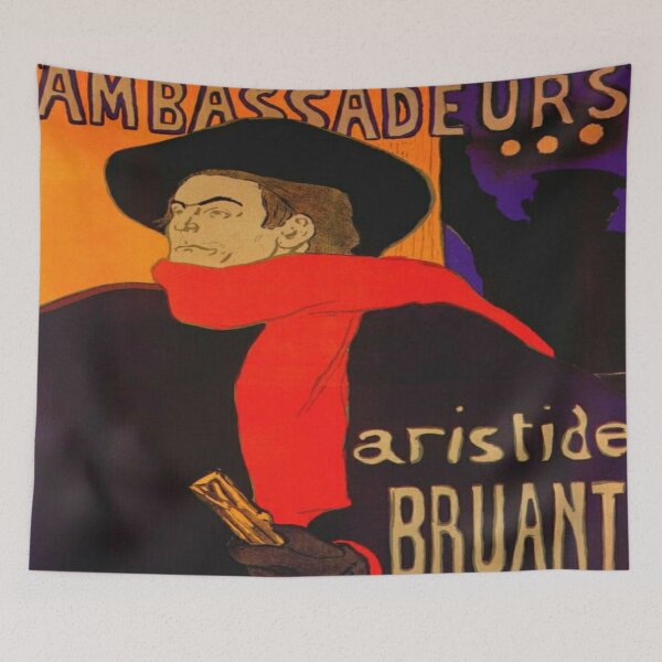 Item preview, Henri de Toulouse-Lautrec - Ambassadeurs Aristide Bruant  designed and sold by Vivanne-art.