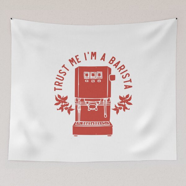 Item preview, Trust Me Im A Barista, Proud Barista, Red designed and sold by anghelapparel.