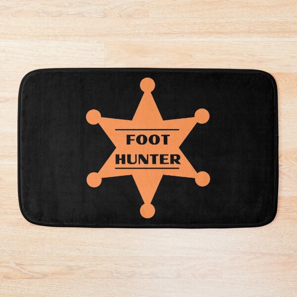 Item preview, Foot Hunter Orange Badge - Feet Fetish designed and sold by CaitU.