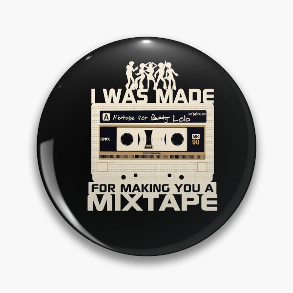 Artikelvorschau, I WAS MADE for making you a mixtape Retro mix tape cassettes clear teal look entworfen und verkauft von mabanda.