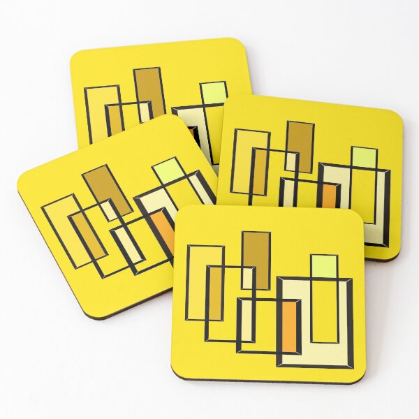 Item preview, Rectangle Geometry Pattern designed and sold by ZubiyaArt.