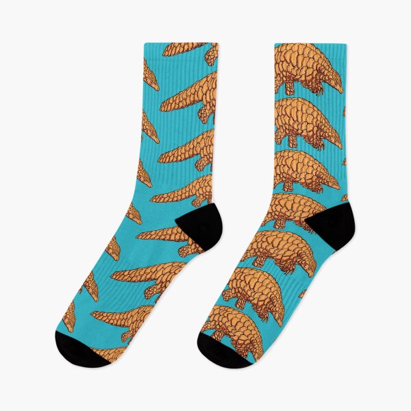 Item preview, golden pangolin walks and smiles peacefully designed and sold by duxpavlic.