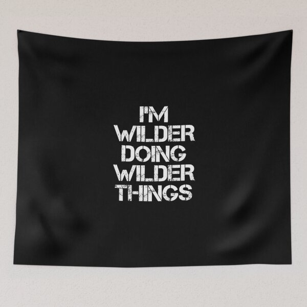 Item preview, Wilder Name T Shirt - I'm Wilder Doing Wilder Things Name Gift Item Tee designed and sold by pourvasecandi.