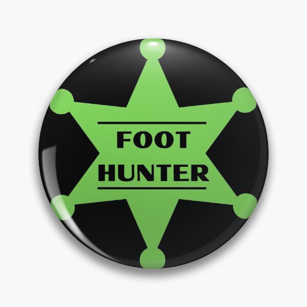 Item preview, Foot Hunter Green Badge - Feet Fetish designed and sold by CaitU.