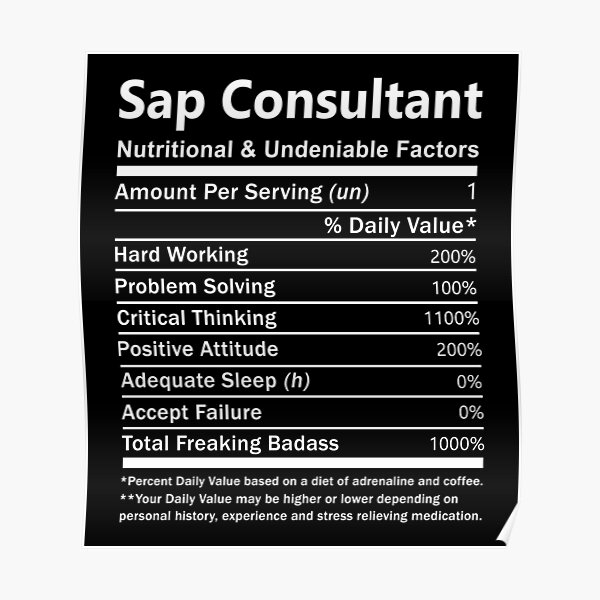 Sap Posters for Sale | Redbubble Sap Posters for Sale | Redbubble